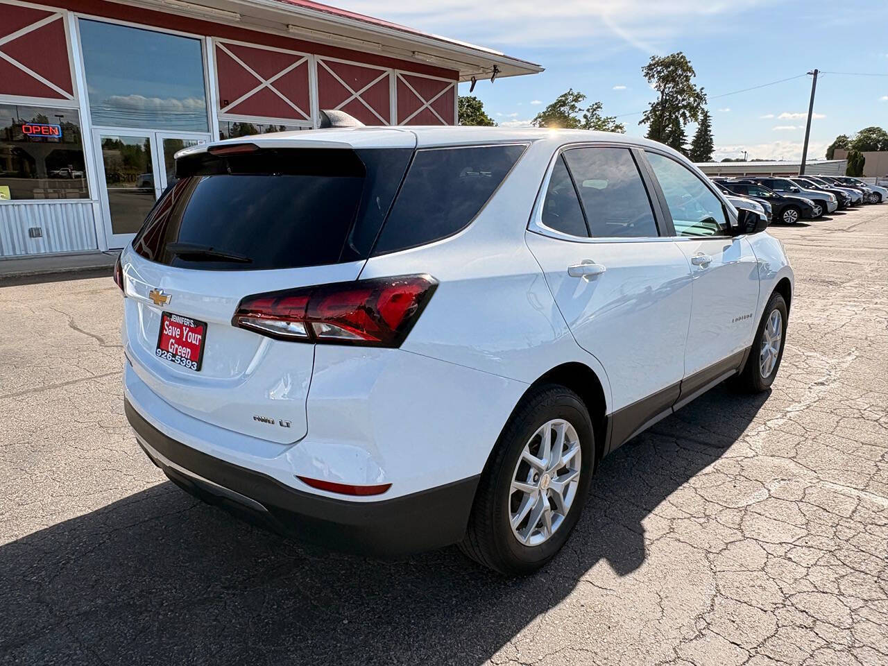2024 Chevrolet Equinox — rear three-quarter view