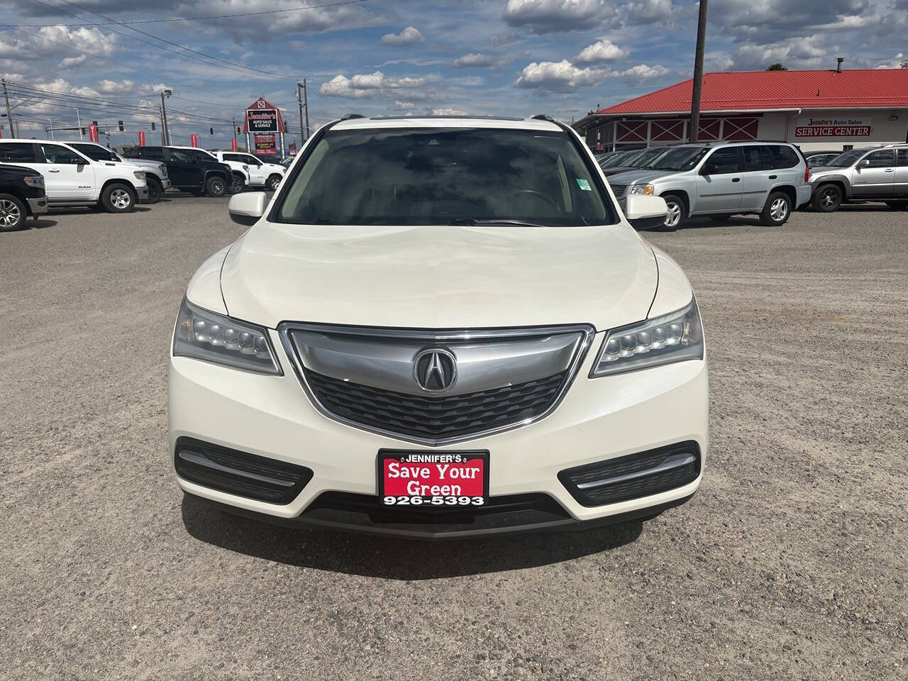 2016 Acura MDX — side profile view
