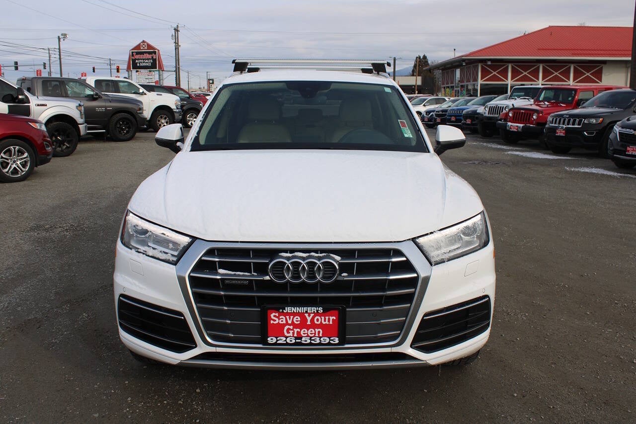 2020 Audi Q5 — side profile view