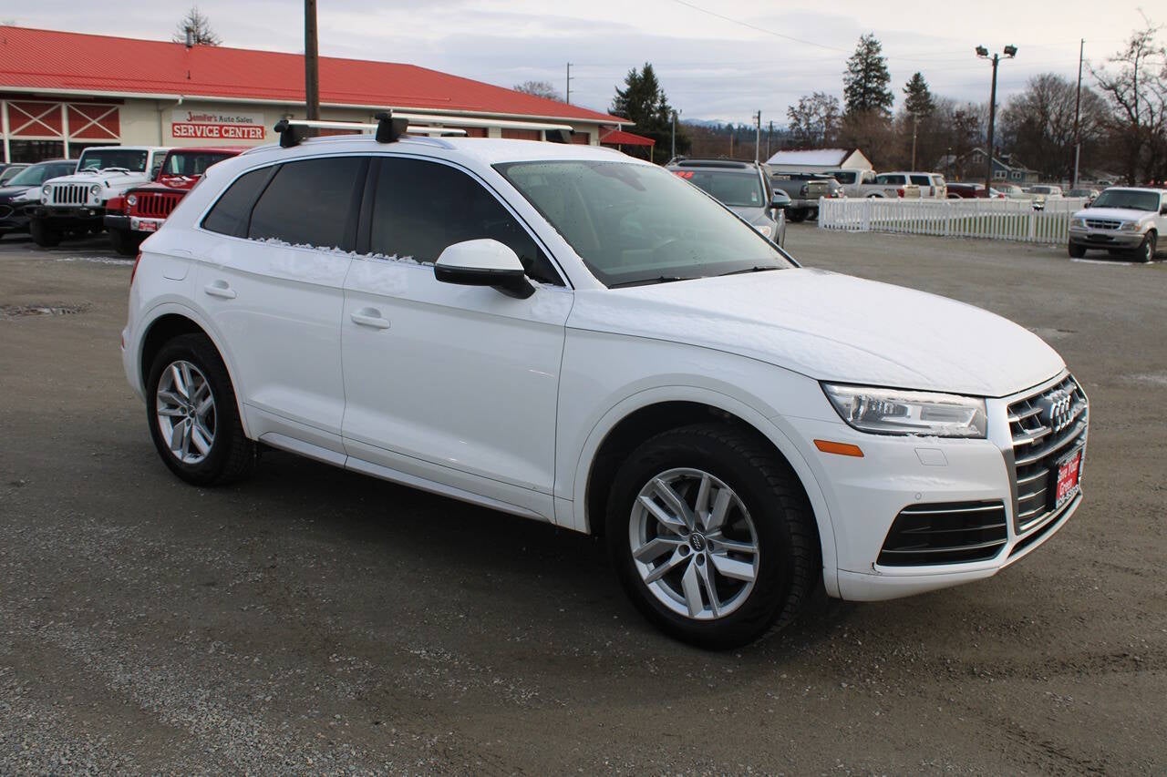 2020 Audi Q5 — rear three-quarter view